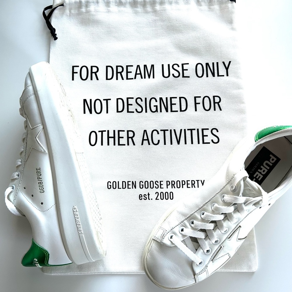 GOLDEN GOOSE PURE STAR SNEAKERS SIZE 7 - Picture 2 of 12